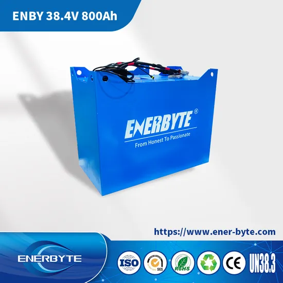 Enerbyte 38.4V 800ah Electric LiFePO4 Batteries for Electric Forklift Trucks/Floor Cleaning Machines 