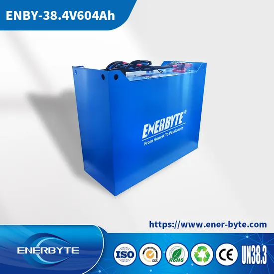 36V 604ah LiFePO4 Batteries with ISO Certificate for Used Warehouse Forklifts/Reach Trucks 
